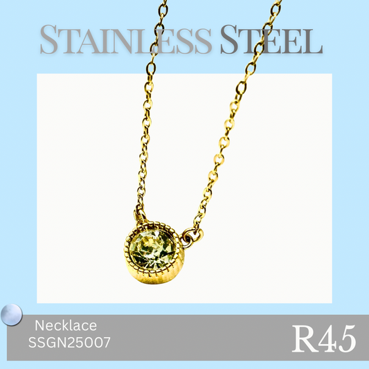 Stainless Steel Necklace (SSGN25007)