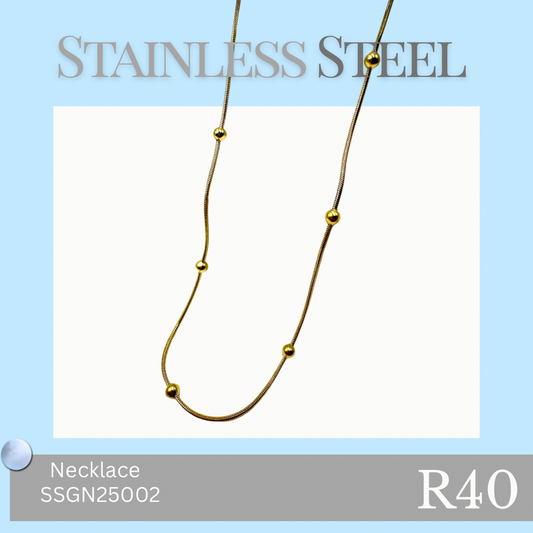 Stainless Steel Necklace (SSGN25002)