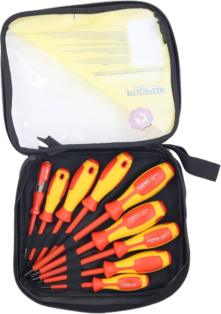 FreeFox 9-Piece Insulated Screwdriver Set
