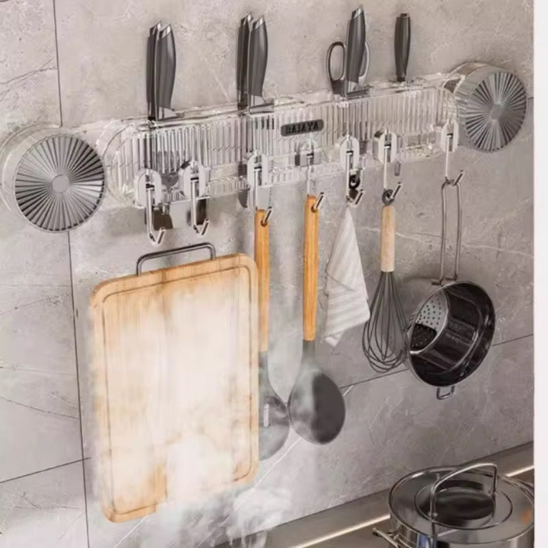 Kitchen Tool Carrier with hooks