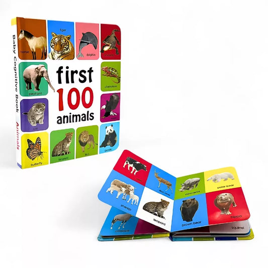 First 100 Animals Book