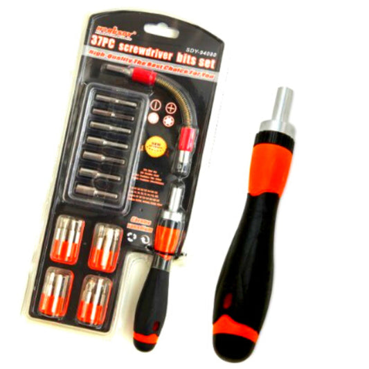 31-Piece Precision Screwdriver Bit Set with Magnifier