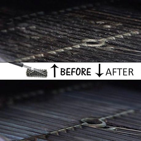OWSOM Barbecue Cleaning Brush with Scraper