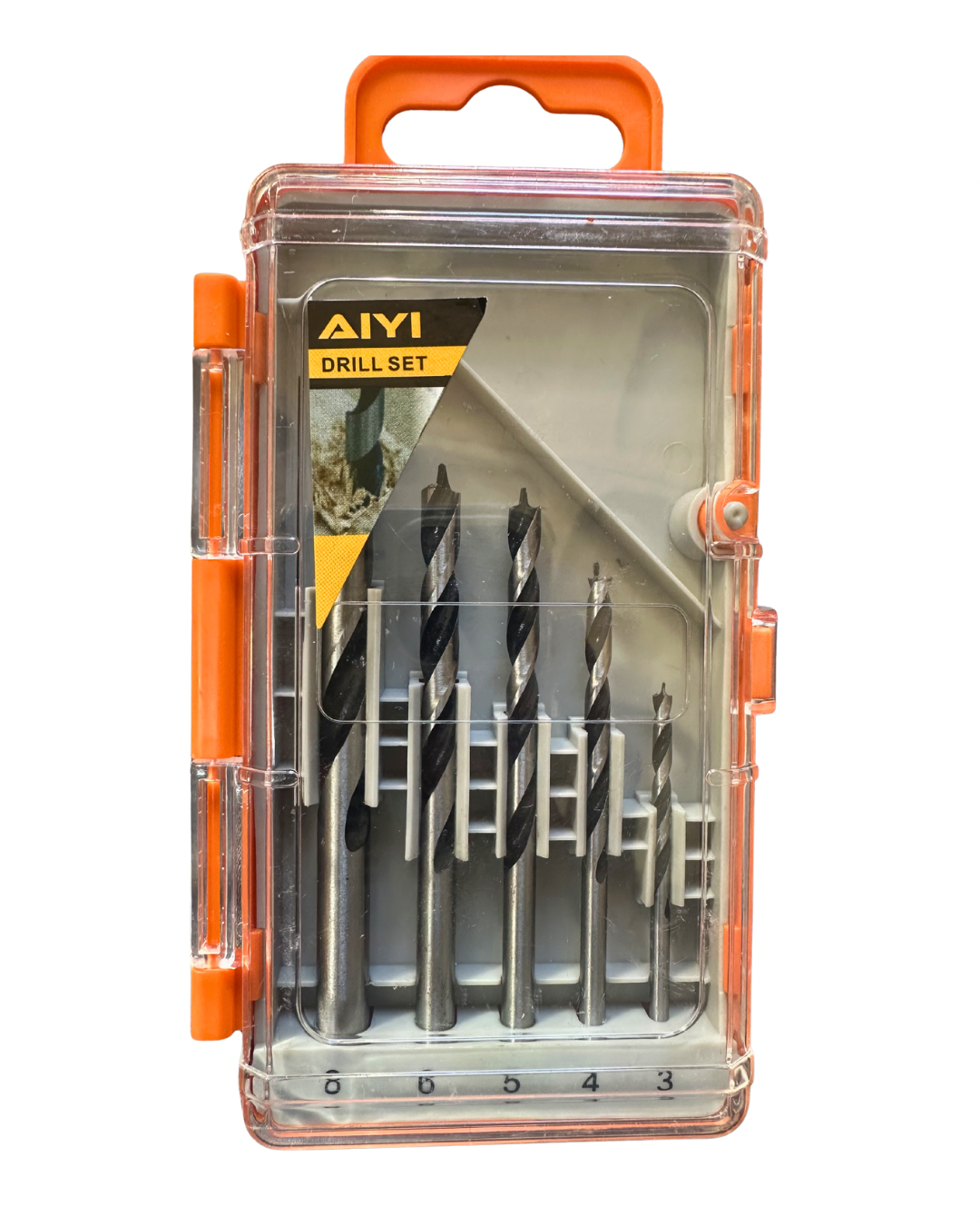 AIYI 5-Piece Wood Drill Bit Set