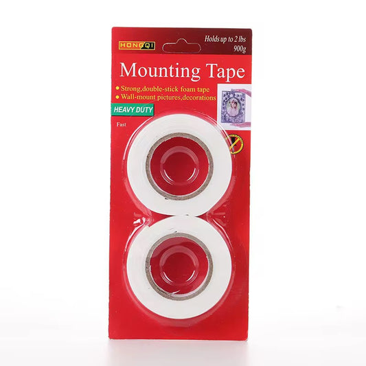 Heavy-Duty Double-Sided Mounting Tape (2 Pack)