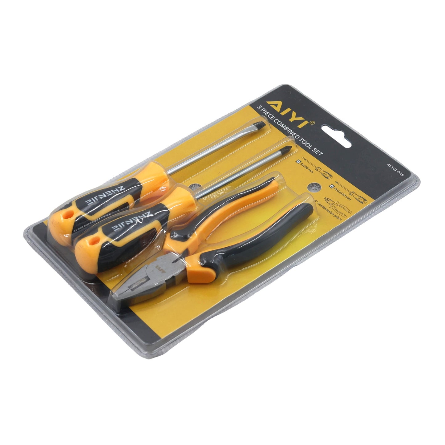 3-Piece Combined Tool Set