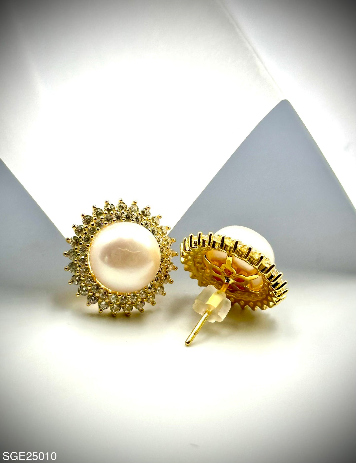 Sterling Silver Earrings (SGE25010)