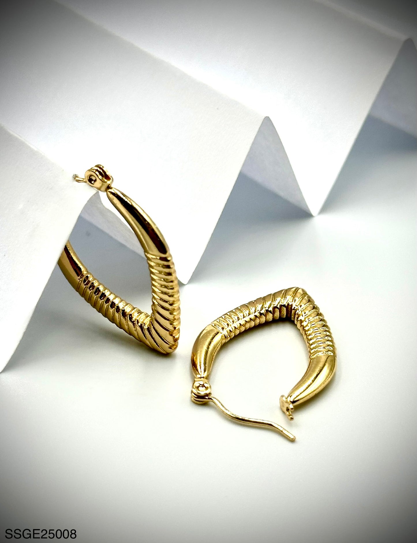 Stainless Steel Earrings (SSGE25008)
