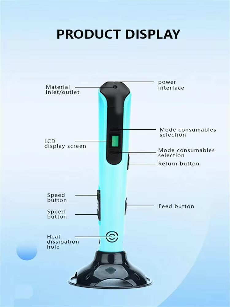3D Printing Pen – Creative 3D Drawing Tool