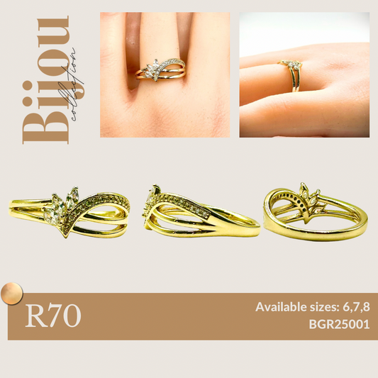 Bijou Gold Ring (BGR25001)