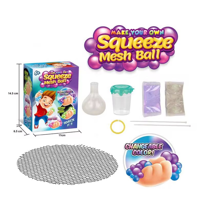 DIY Squeeze Mesh Ball