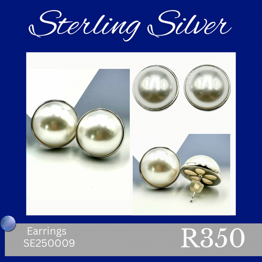 Sterling Silver Earrings (SE25009)