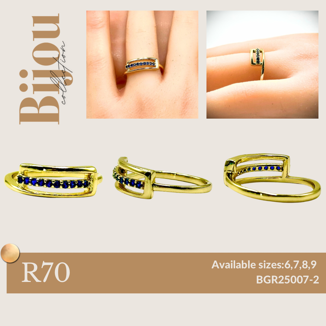Bijou Gold Ring (BGR25007-2)