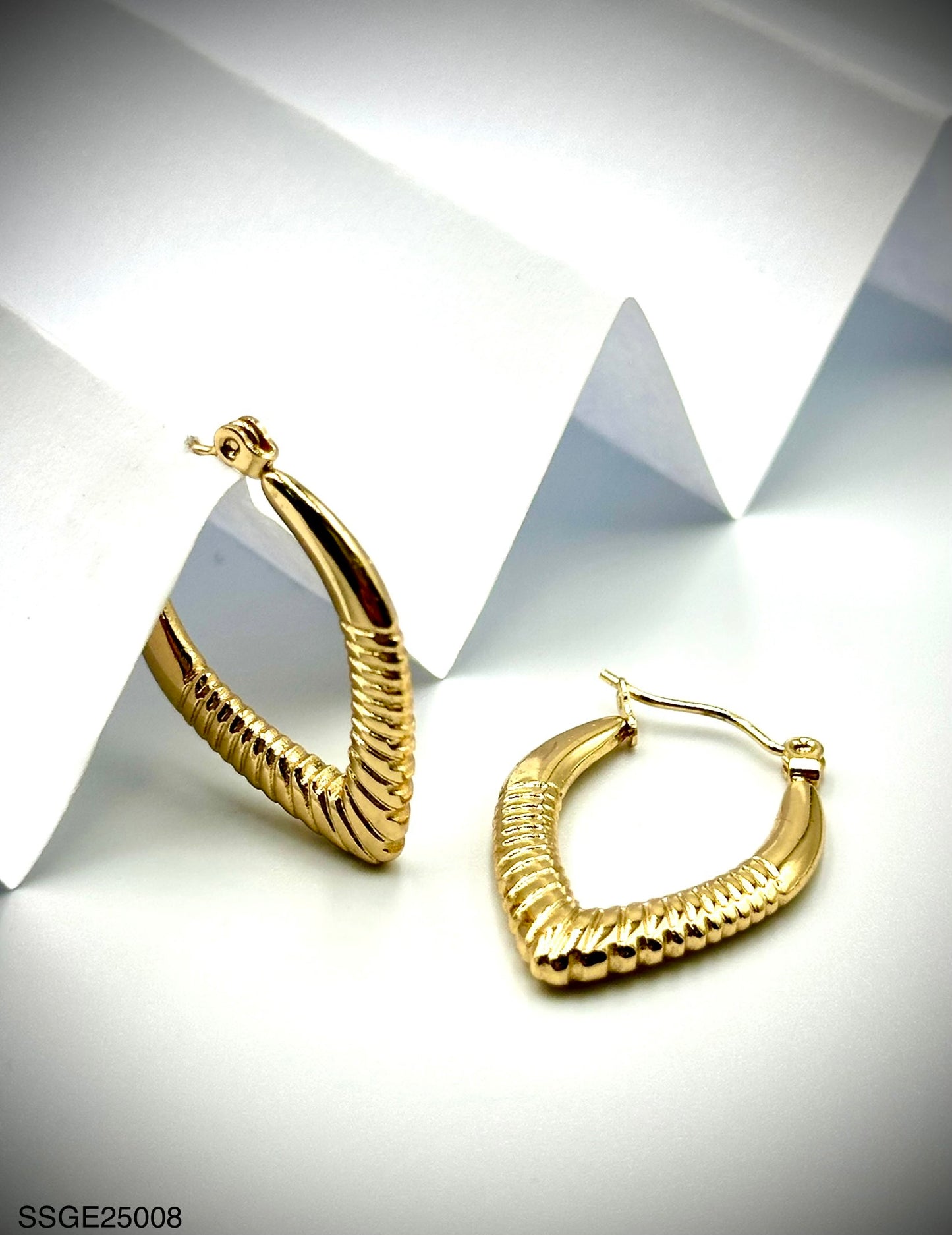 Stainless Steel Earrings (SSGE25008)