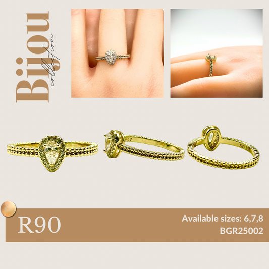 Bijou Gold Ring (BGR25002)