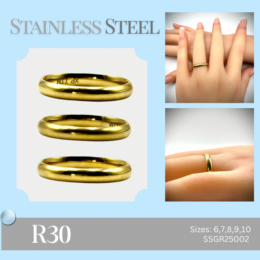 Stainless Steel Ring (SSGR25002)