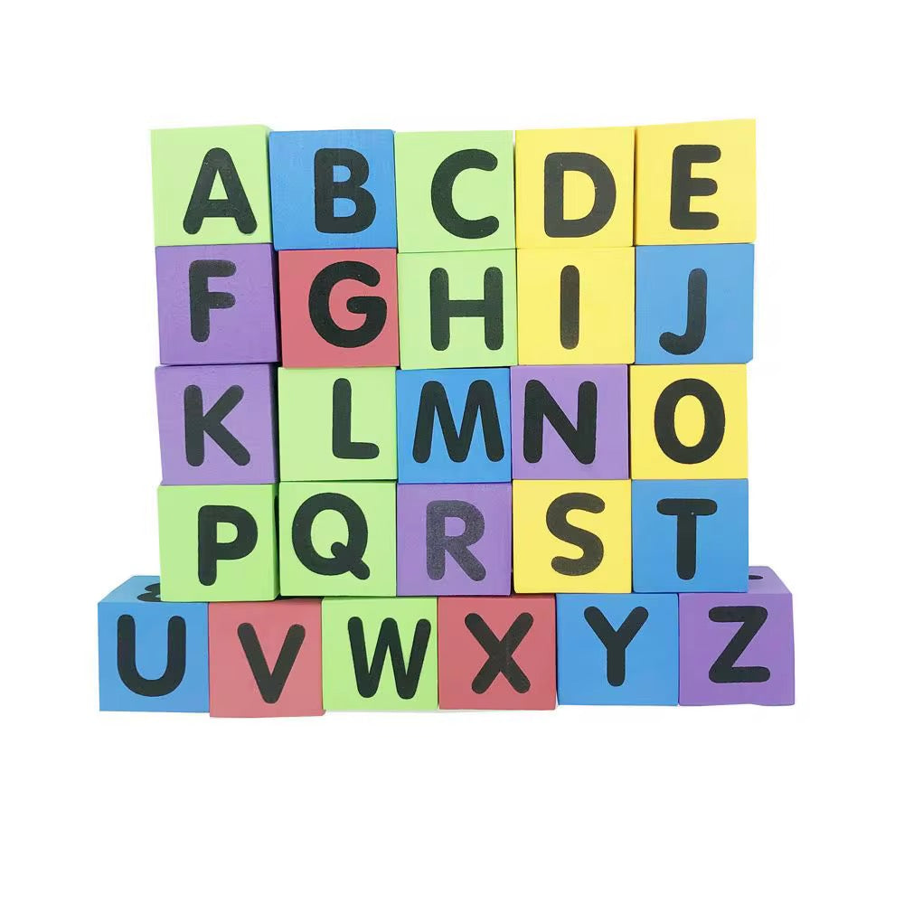 30pc Soft Colour Blocks