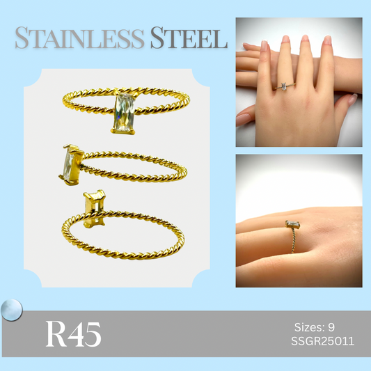 Stainless Steel Ring (SSGR25011)