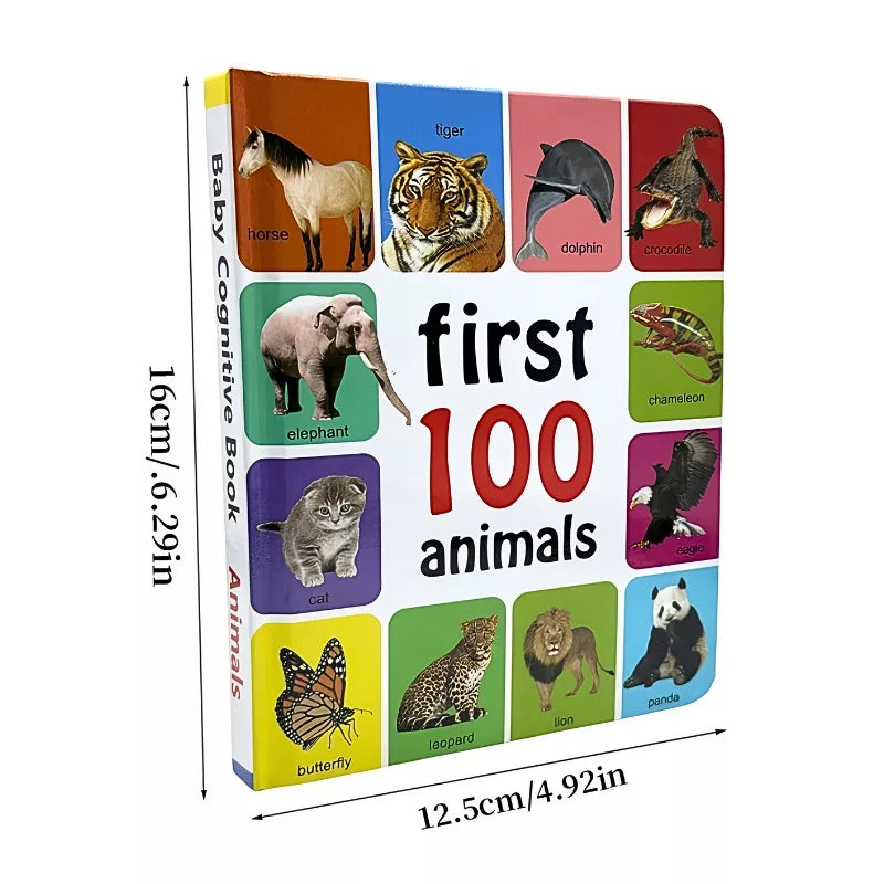 First 100 Animals Book