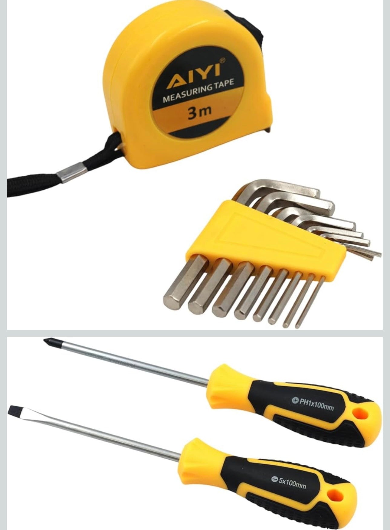 AIYI 11-Piece Combined Tool Set