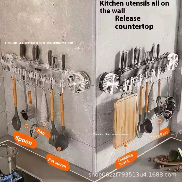 Kitchen Tool Carrier with hooks