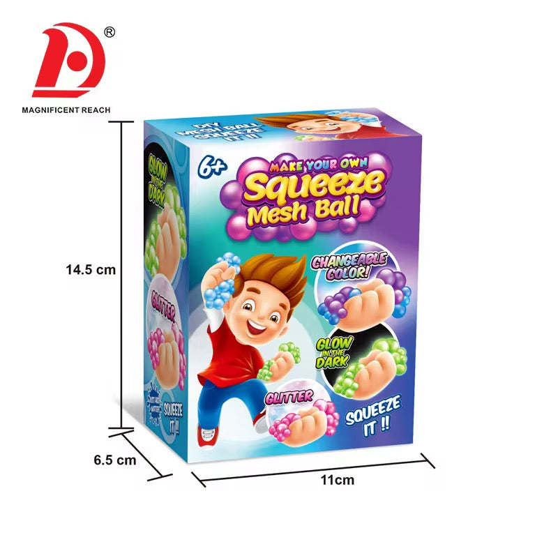 DIY Squeeze Mesh Ball