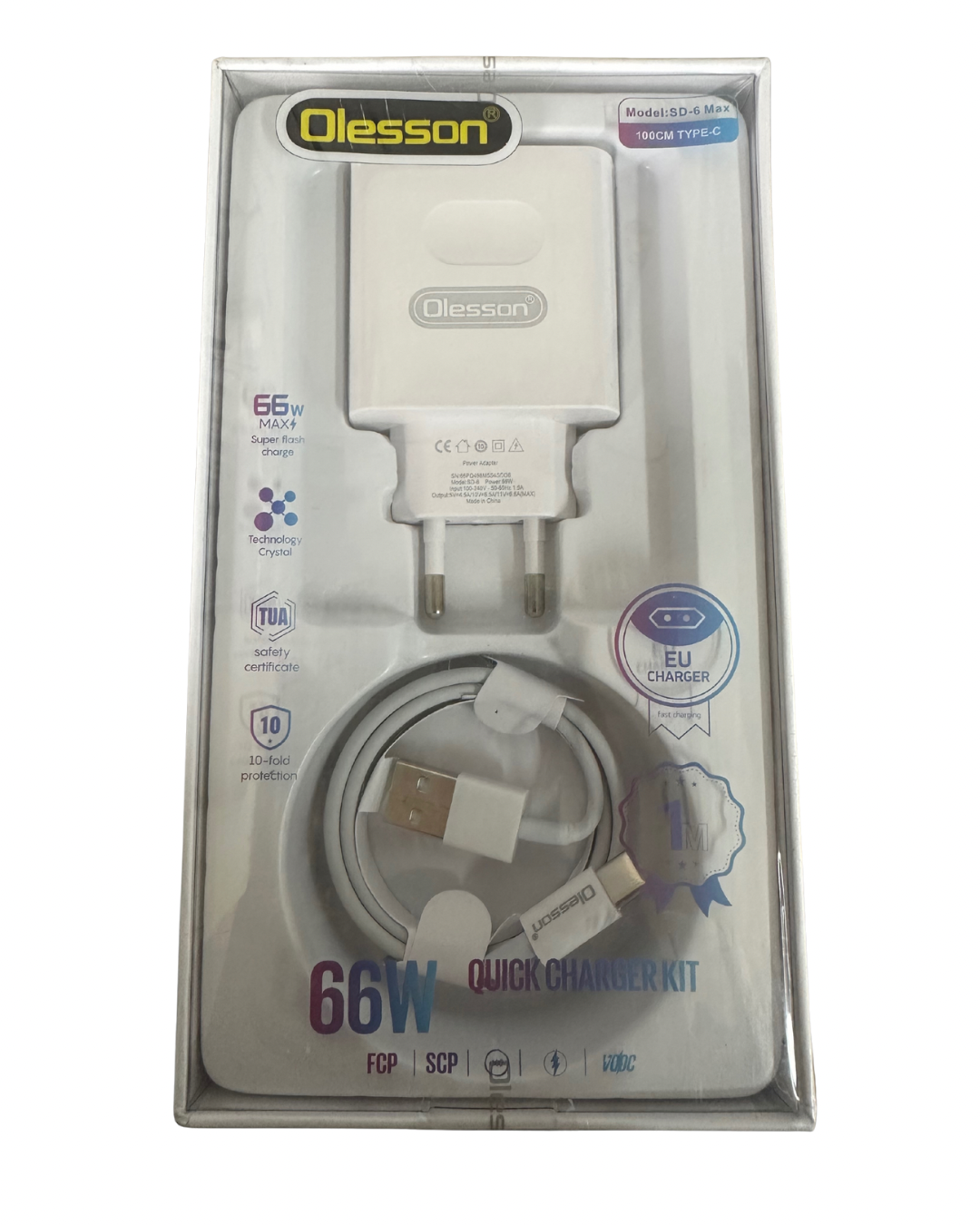 Olesson 66W Quick Charger Kit Type-C