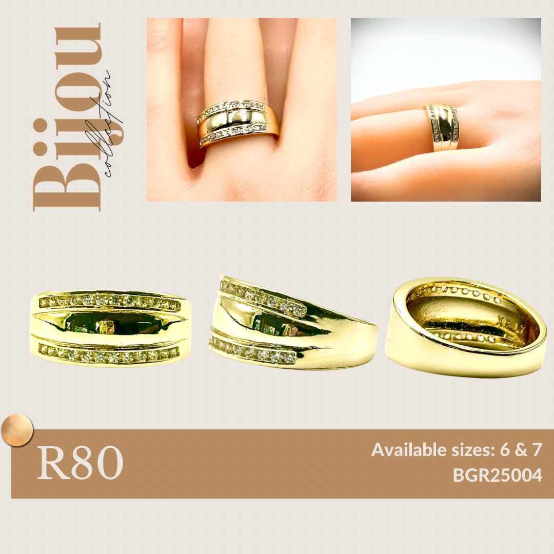 Bijou Gold Ring (BGR25004)