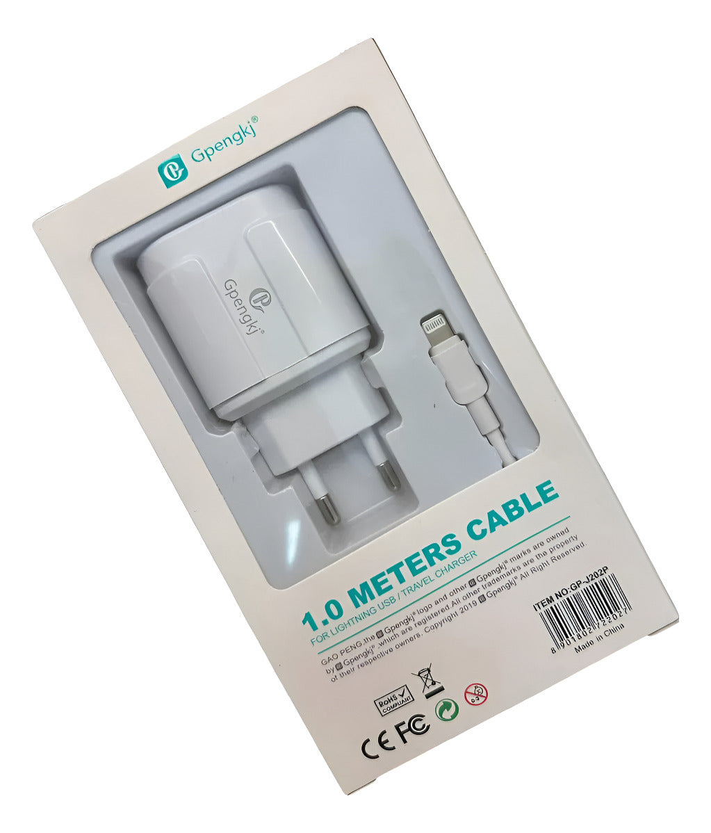 Dual USB Travel Lightning Charger Kit iPhone