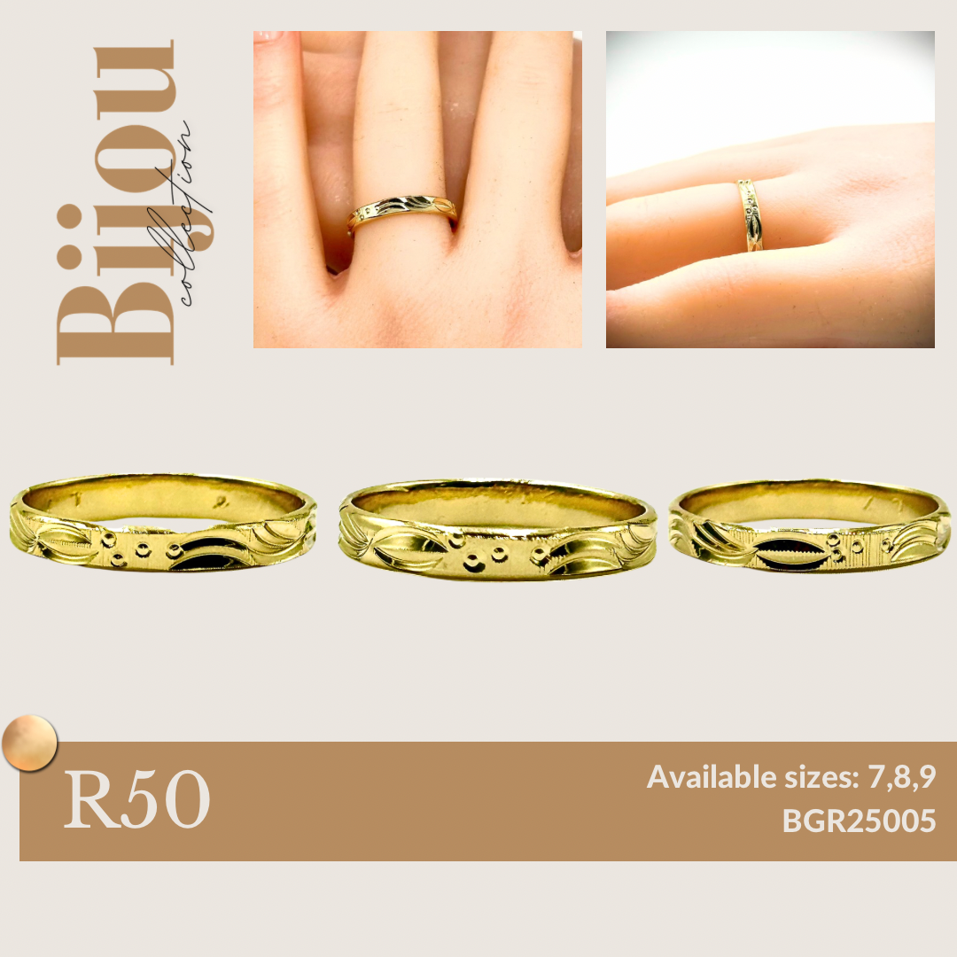 Bijou Gold Ring (BGR25005)