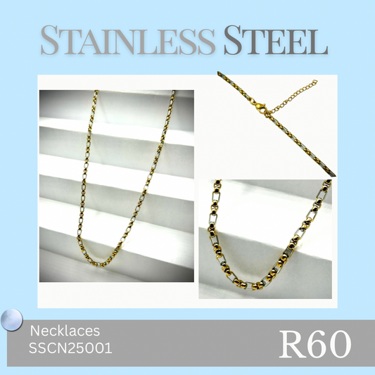 Stainless Steel Combination Necklace ( SSCN25001)