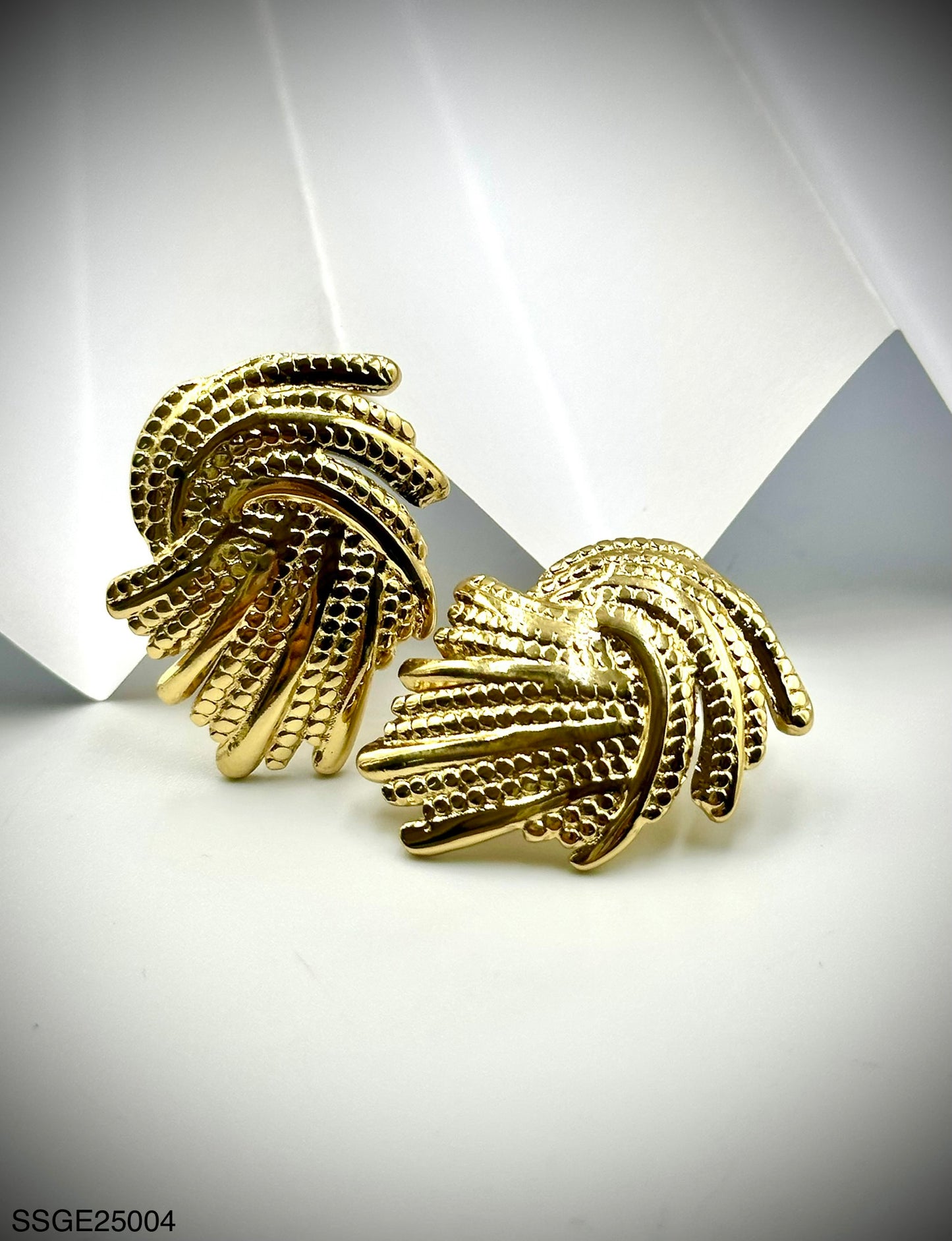 Stainless Steel Earrings (SSGE25004)