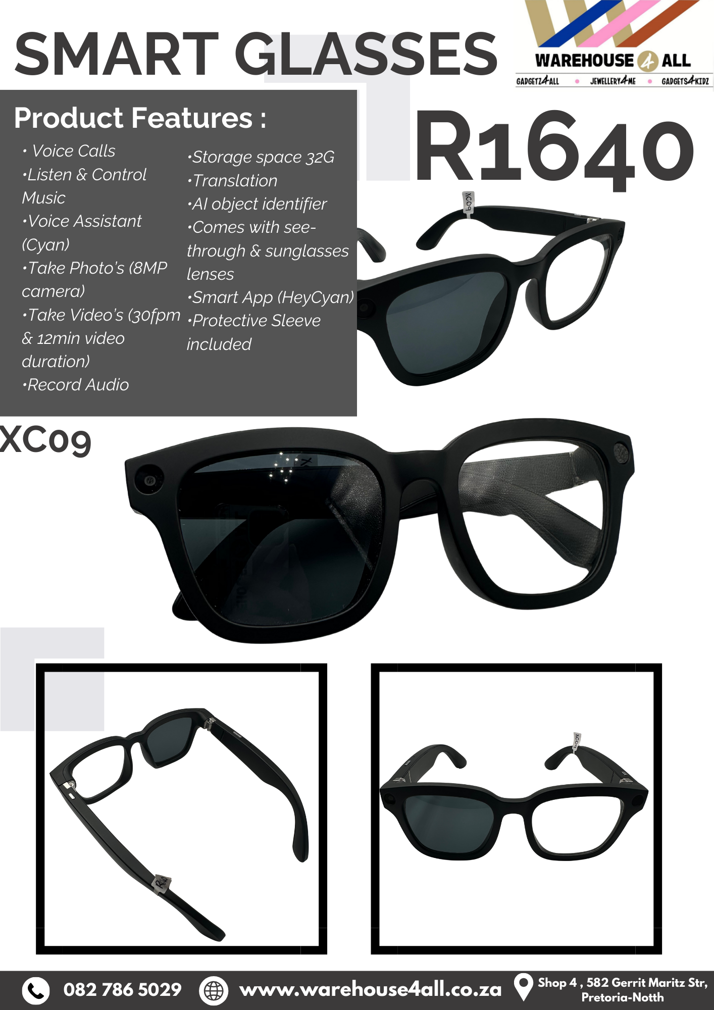 Smart Glasses XC09