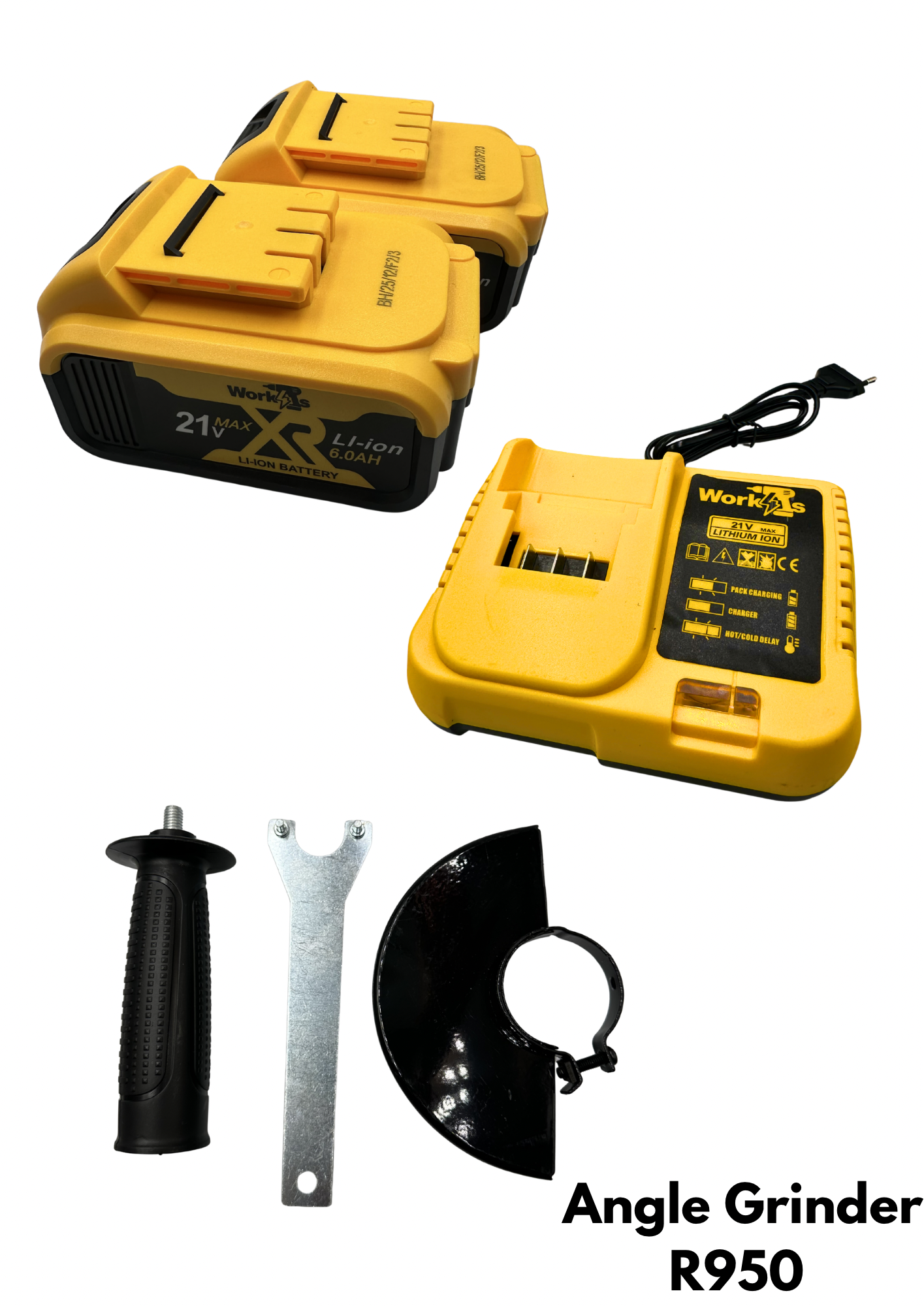 Work4s Cordless Angle Grinder