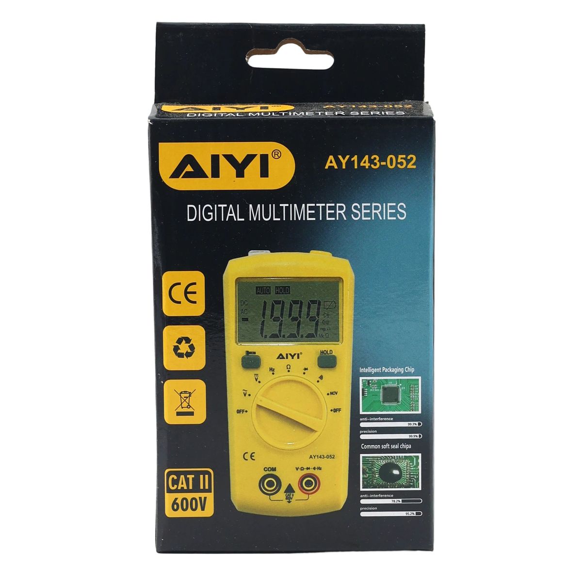 AIYI Digital Multimeter AY143-052 (CAT II 600V)