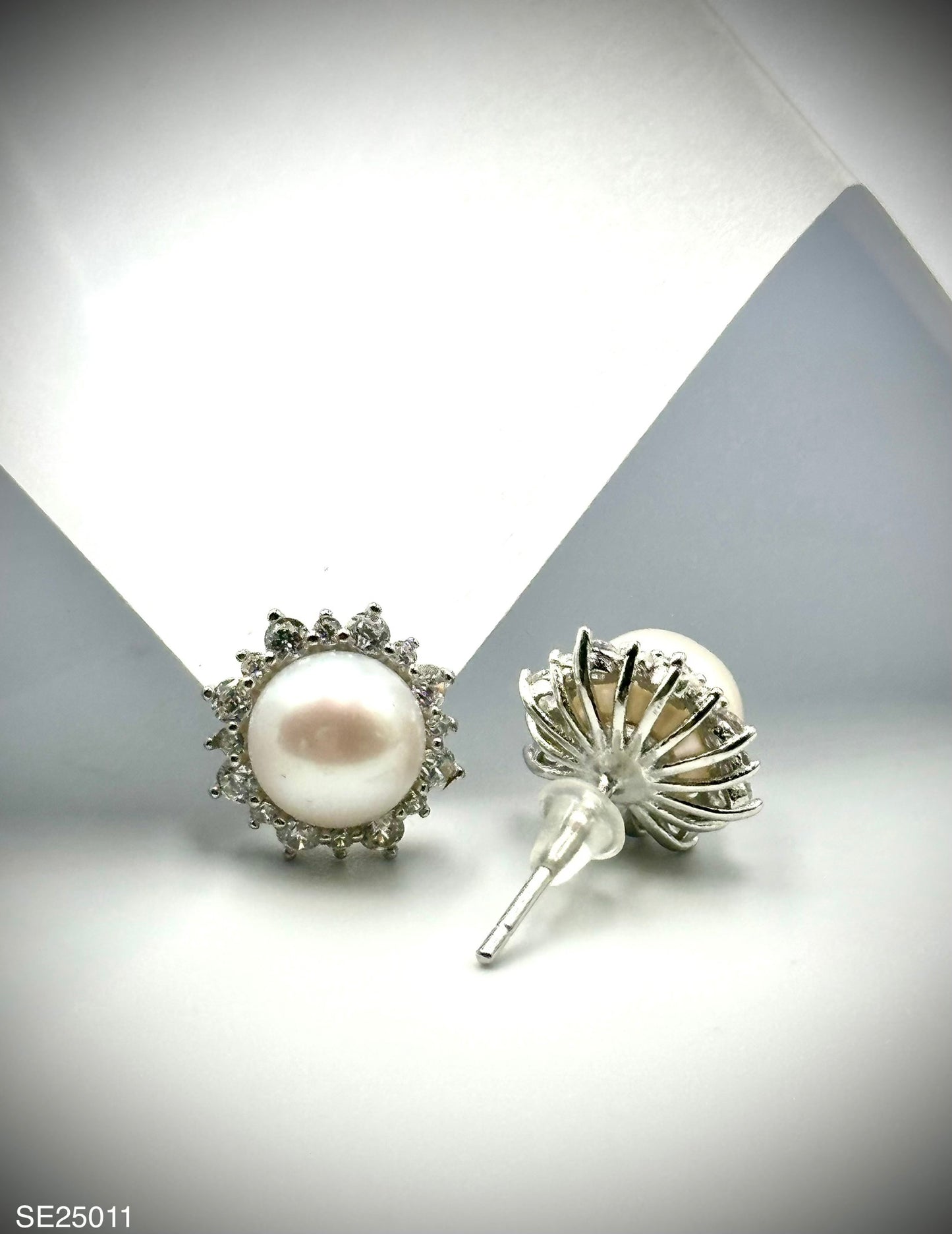 Sterling Silver Earrings (SE25011)