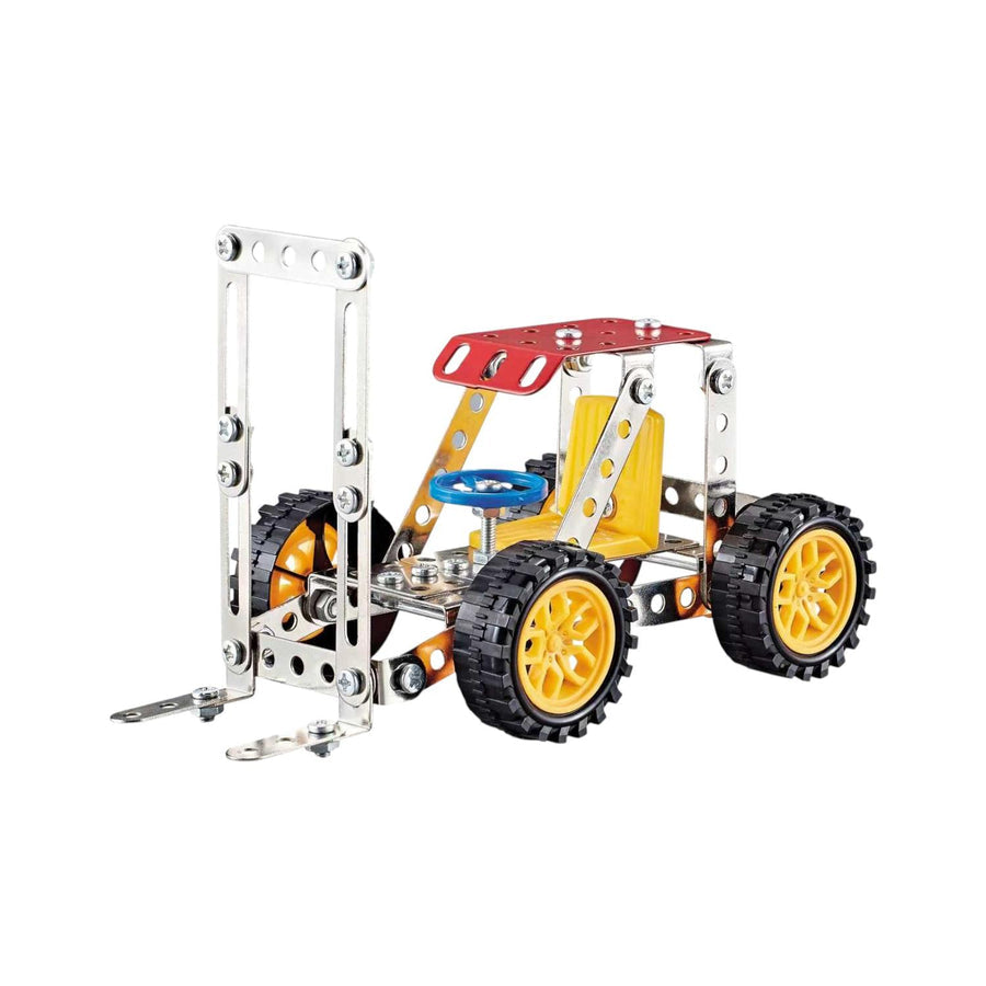 3-in-1 Metal Construction Set – 122 Pieces