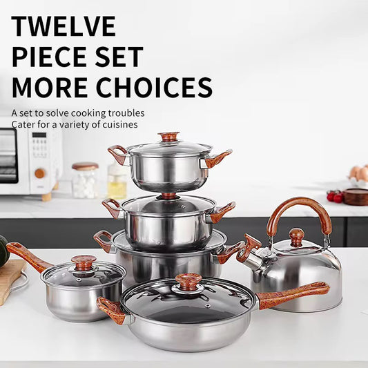12pc Cookware Set