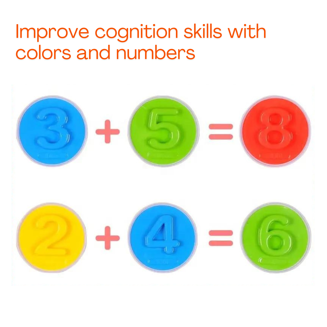 Matching Eggs Numbers/Shapes 12 PCS