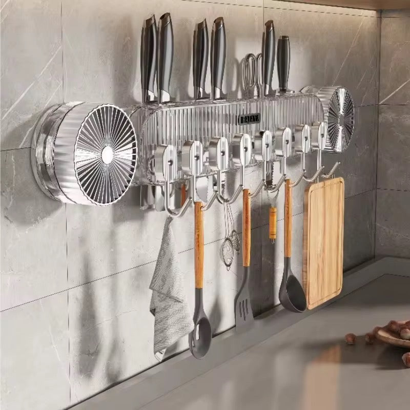 Kitchen Tool Carrier with hooks