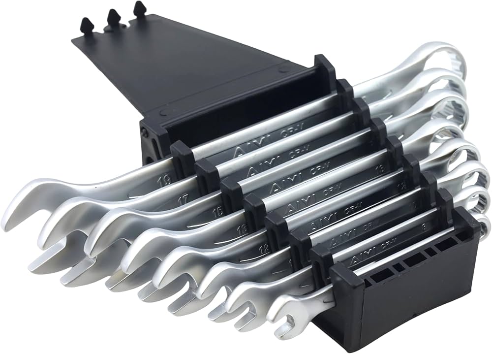 AIYI 8-Piece Combination Wrench Set (6-19mm)