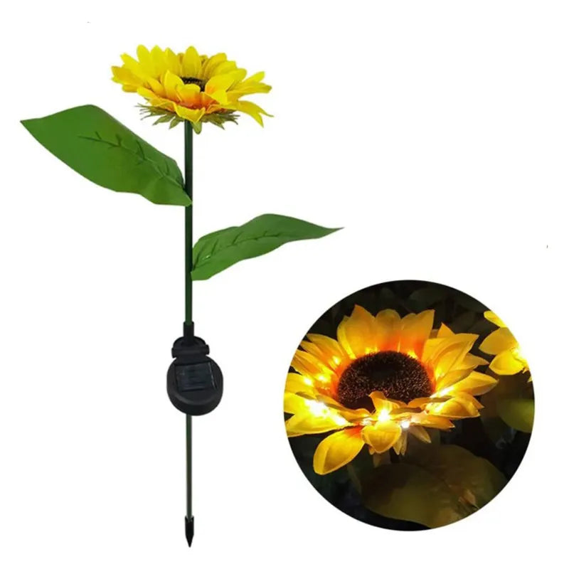 Sunflower Solar Garden Lights