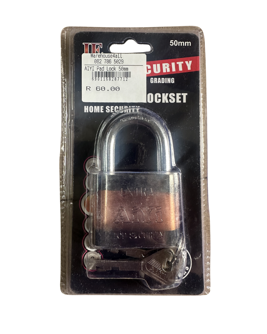 AIYI 50mm Security Padlock