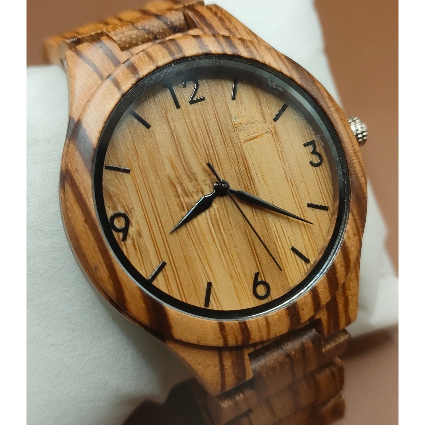 Wooden Watches - Corded Walnut & Oak Colors