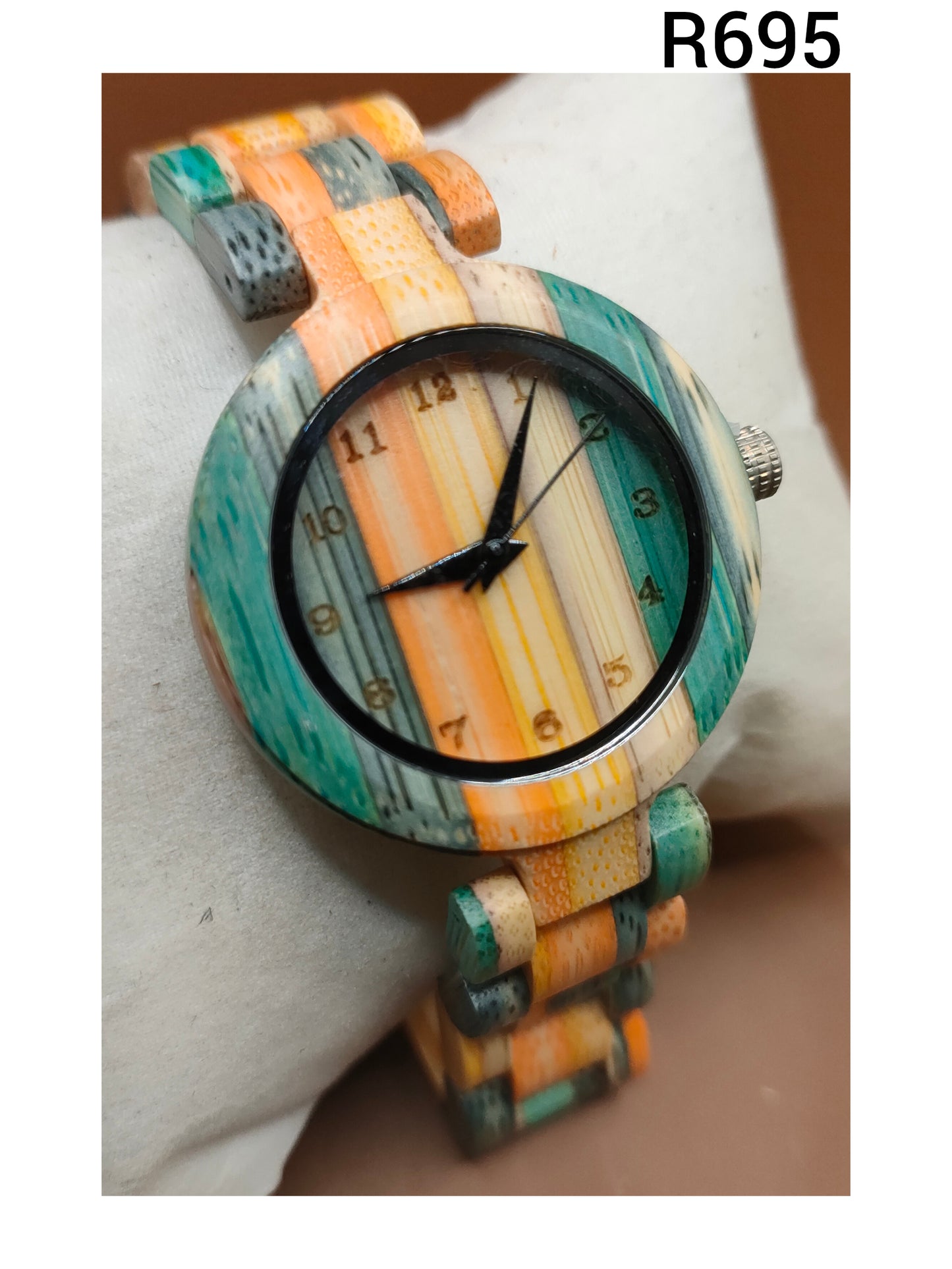 Wooden Watches - Rainbow Bamboo