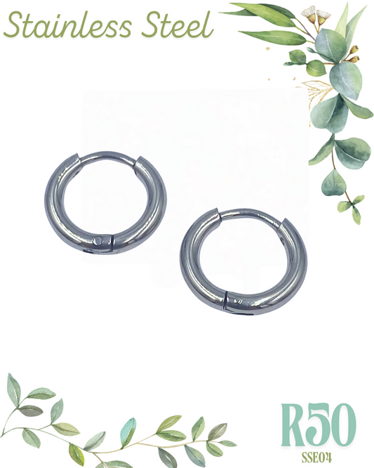 Hoop Stainless Steel Earrings SSE04