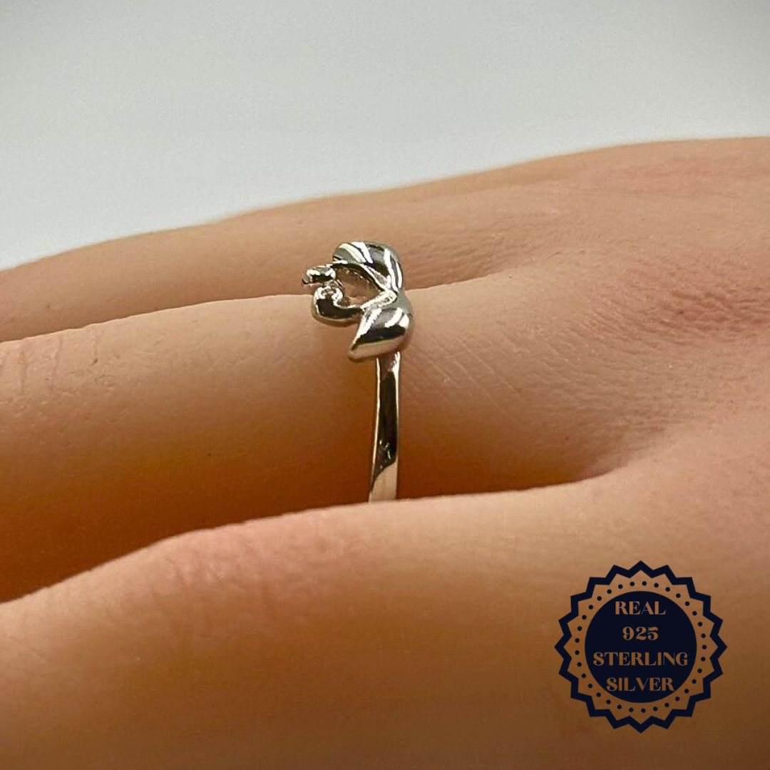 Sterling Silver/ Gold Plated Rings (SAR25002, SGAR25002)