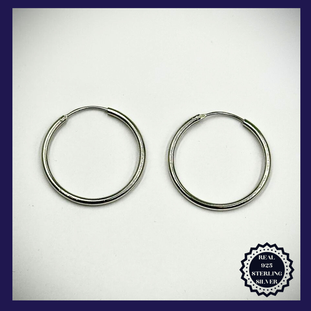 Sterling Silver Earrings (SE25006)