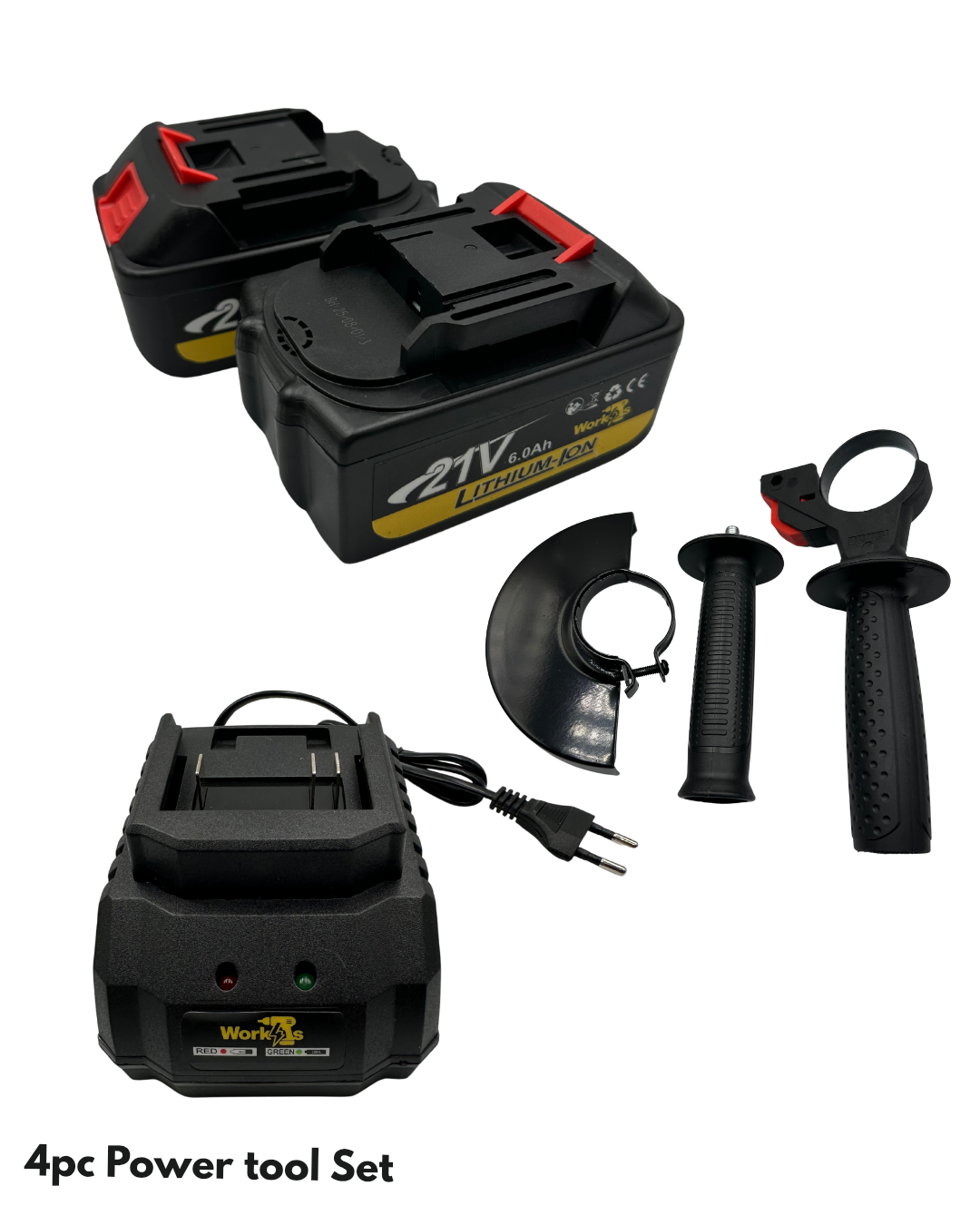 Work4s 4PC Power Tool Set
