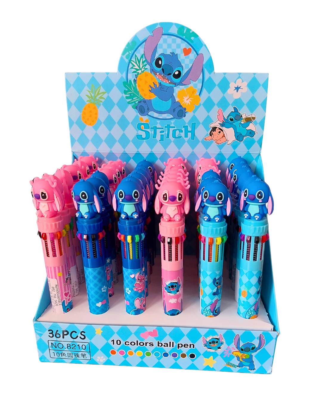 Stitch 10-Multicolour Pen